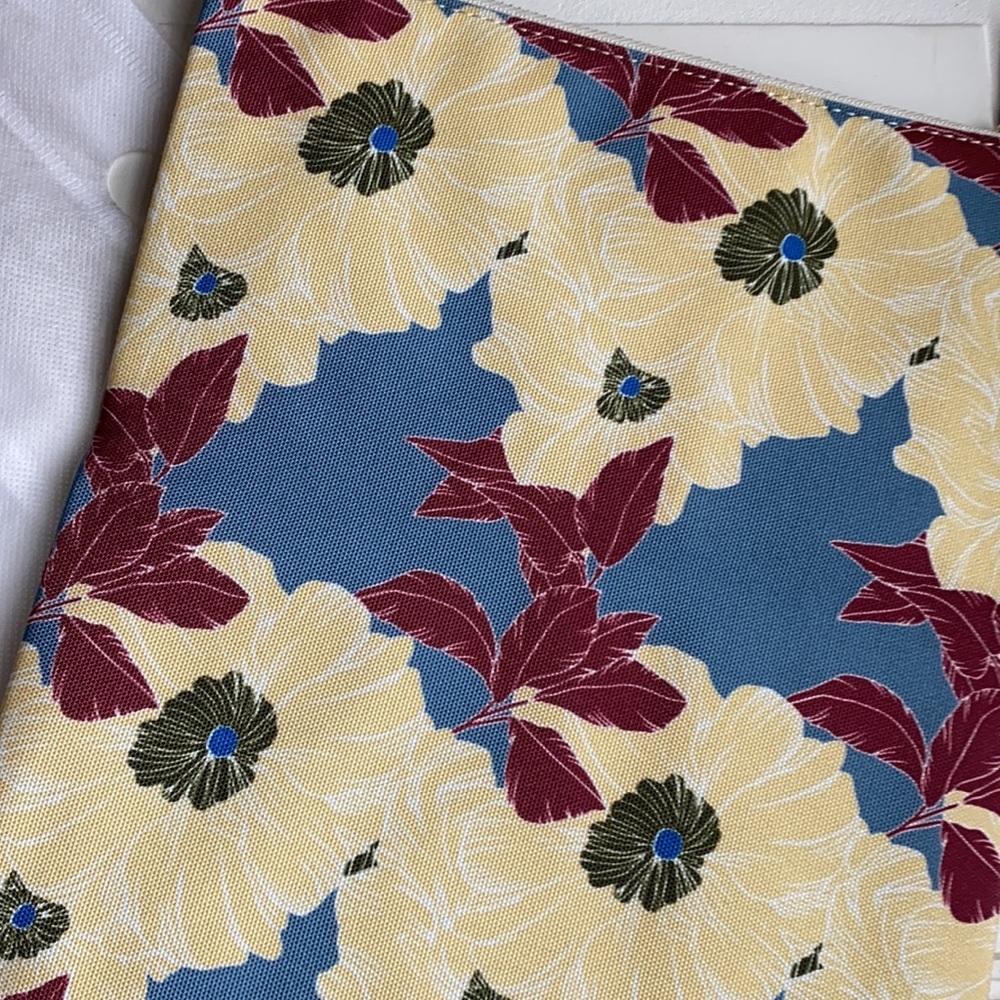 Rachel Pally Leather/Canvas Reversal Clutch - Picture 6 of 10